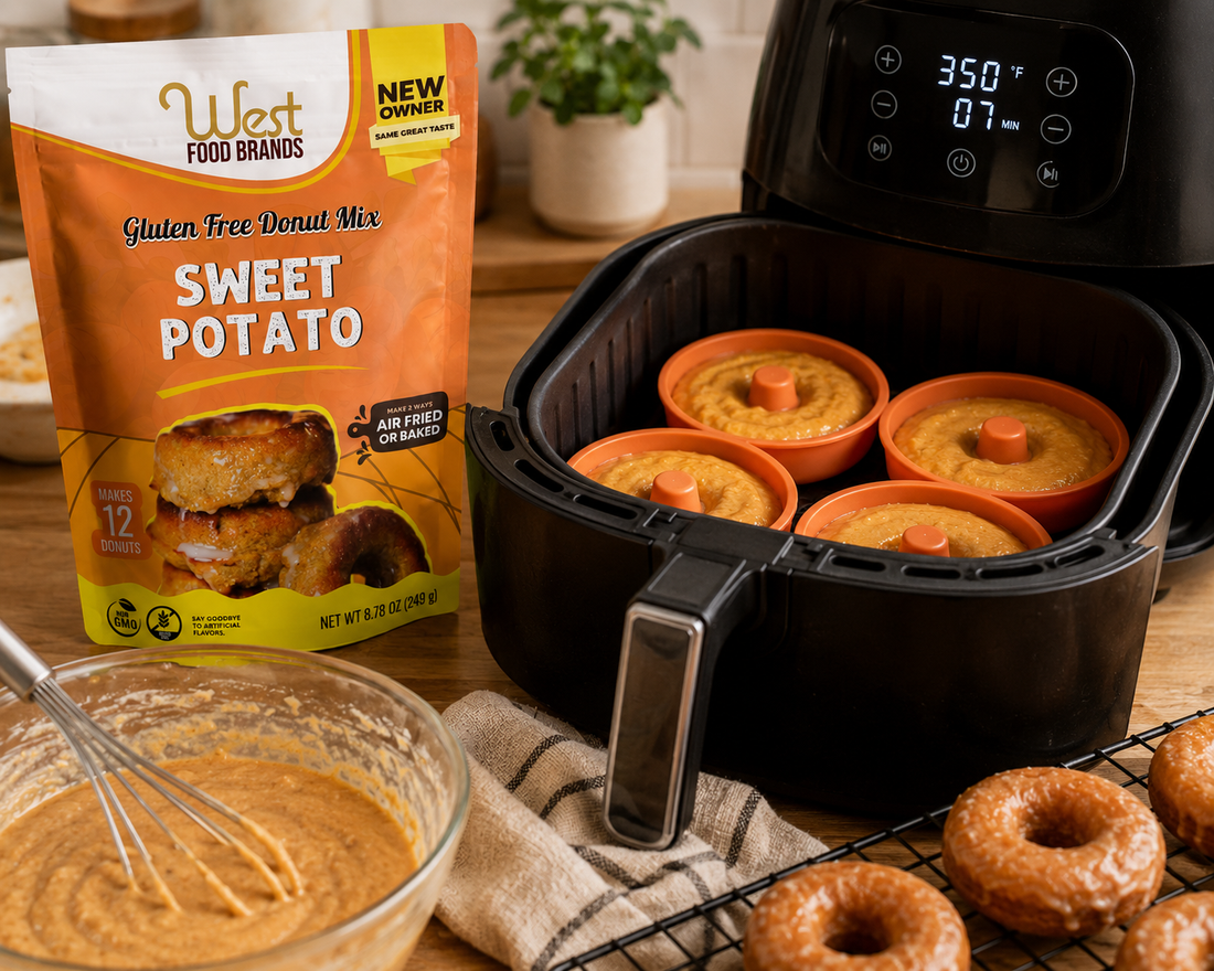 Air Fryer Gluten Free Donuts: Easy 12-Minute Mix Recipe (Vegan and Dairy-Free Options)