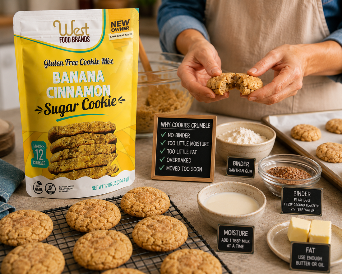 Why Are My Gluten Free Cookies Crumbly? Causes and Fixes
